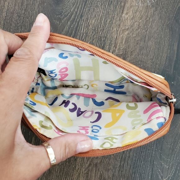 Loved COACH wristlet - Picture 3 of 3